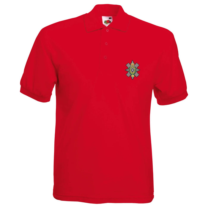Cameronians Scottish Rifles Polo Shirt