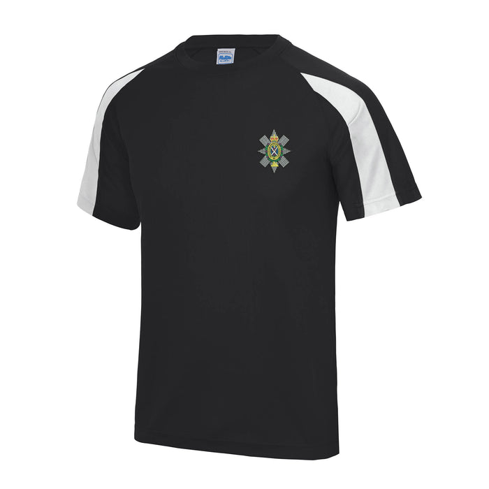 Black Watch Contrast Polyester T-Shirt