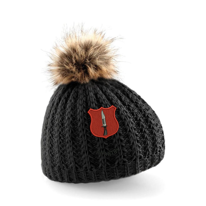 Catterick Infantry Pom Pom Beanie Hat