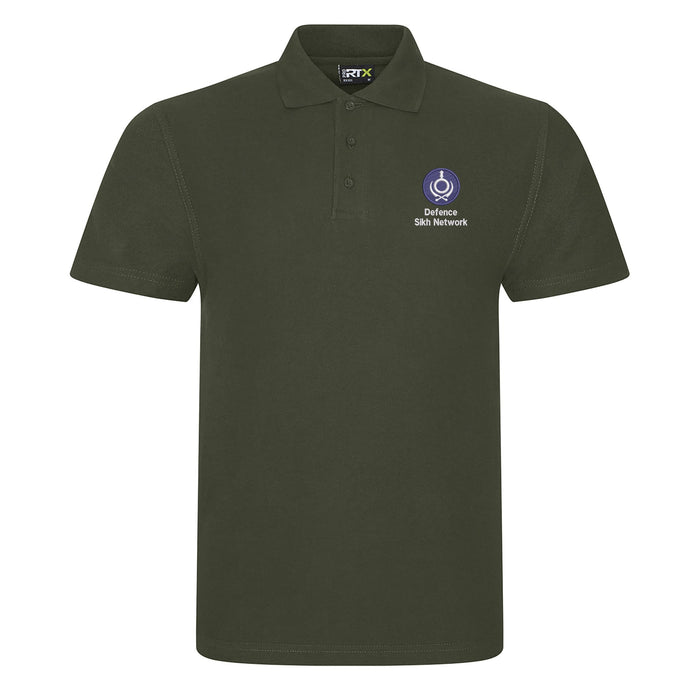 Defence Sikh Network Polo Shirt