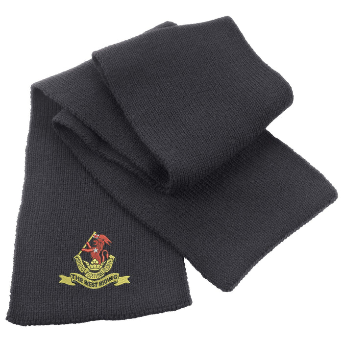 Duke of Wellington's Regiment Heavy Knit Scarf