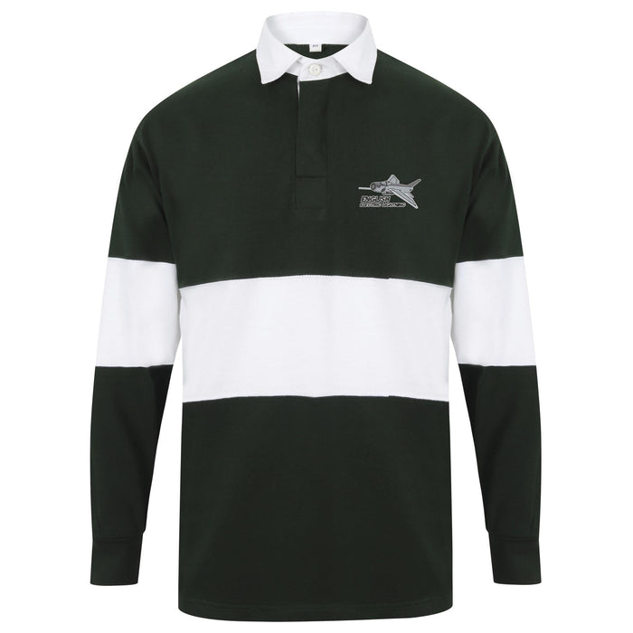English Electric Lightning Long Sleeve Panelled Rugby Shirt