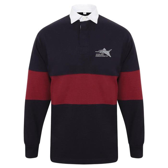 English Electric Lightning Long Sleeve Panelled Rugby Shirt
