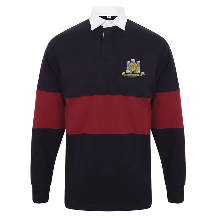 Exeter University Officer Training Corps Long Sleeve Panelled Rugby Shirt