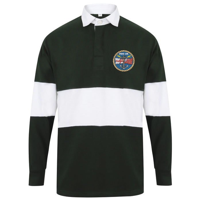FIOC UK Long Sleeve Panelled Rugby Shirt