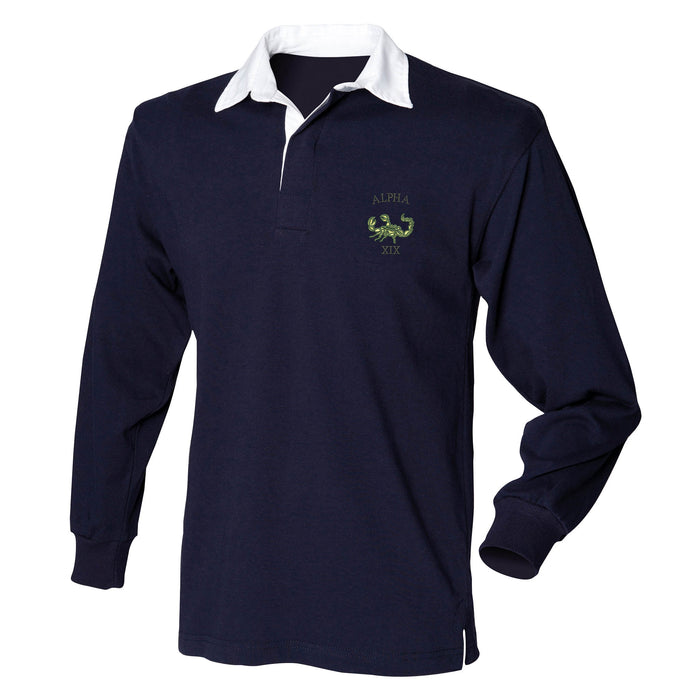 Green Howards Alpha Company Long Sleeve Rugby Shirt