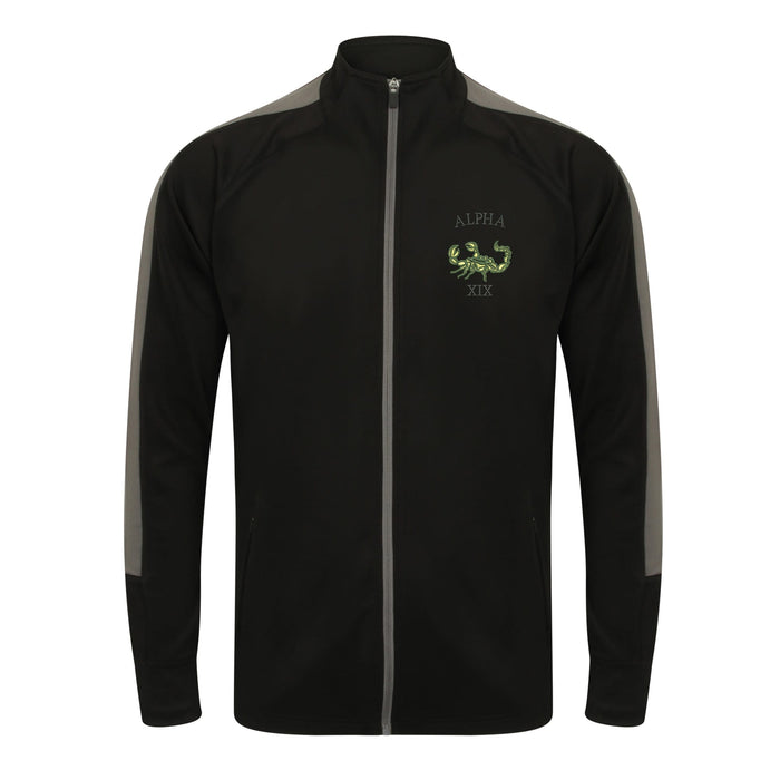 Green Howards Alpha Company Knitted Tracksuit Top