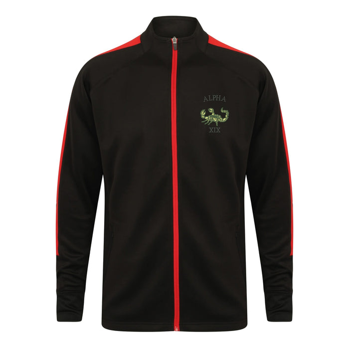 Green Howards Alpha Company Knitted Tracksuit Top
