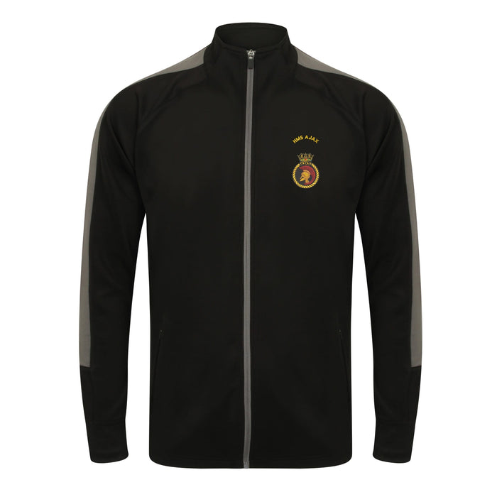 HMS Ajax Knitted Tracksuit Top
