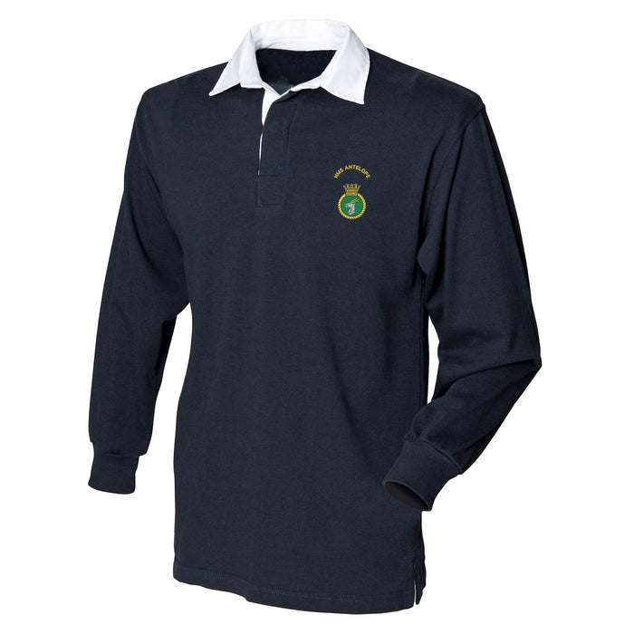 HMS Antelope Long Sleeve Rugby Shirt