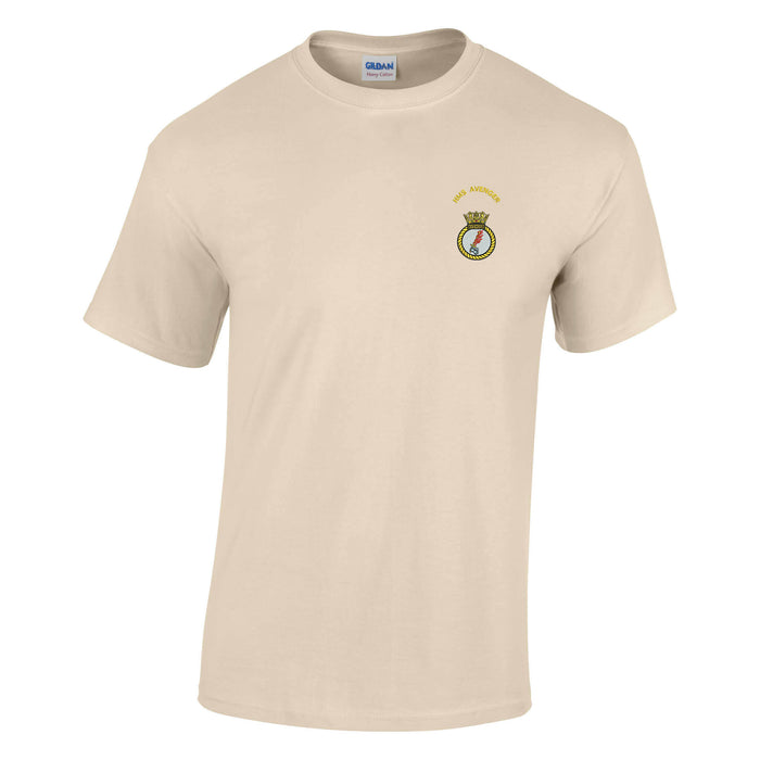 HMS Avenger Cotton T-Shirt