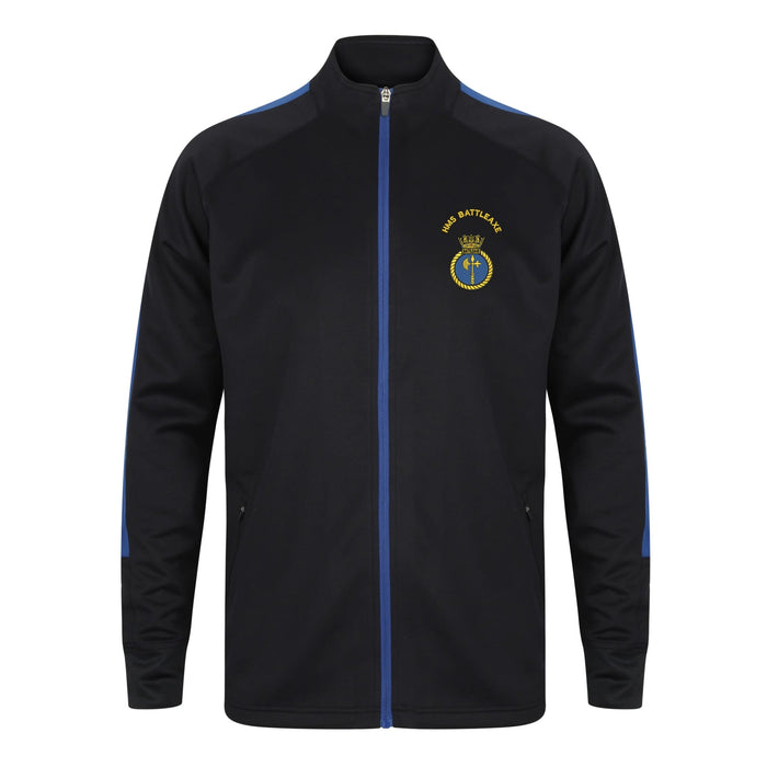 HMS Battleaxe Knitted Tracksuit Top