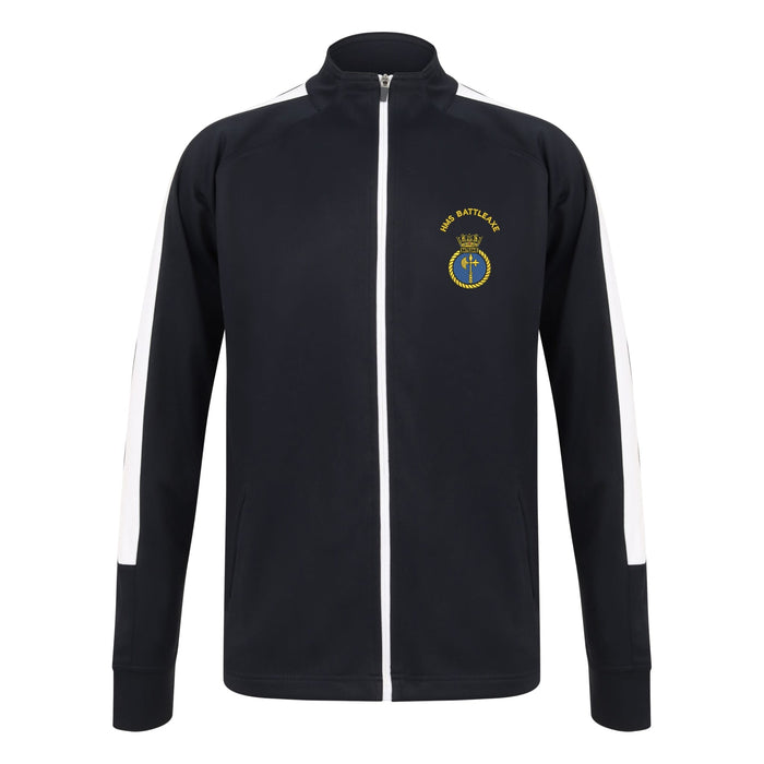 HMS Battleaxe Knitted Tracksuit Top