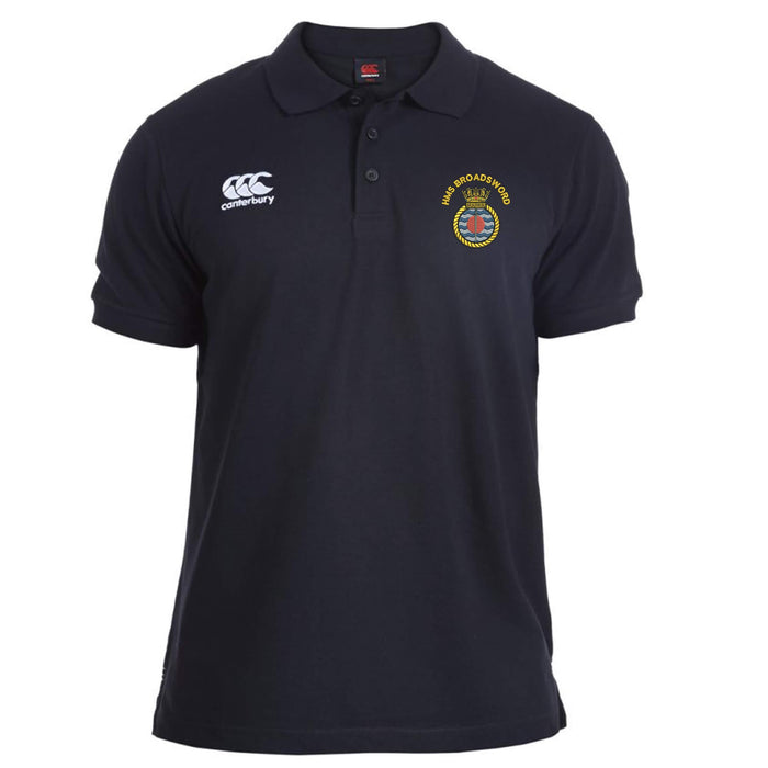 HMS Broadsword Canterbury Rugby Polo