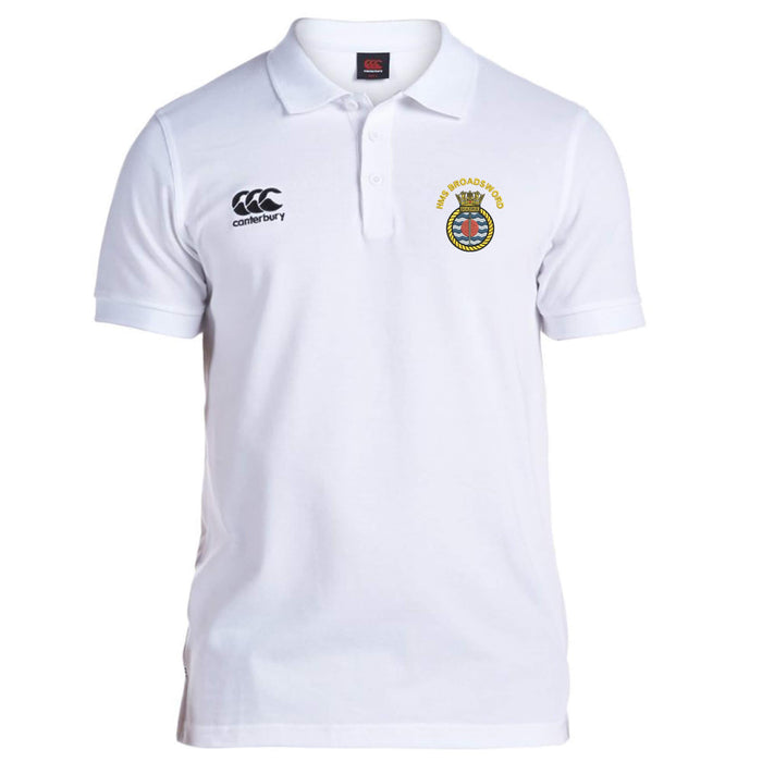 HMS Broadsword Canterbury Rugby Polo