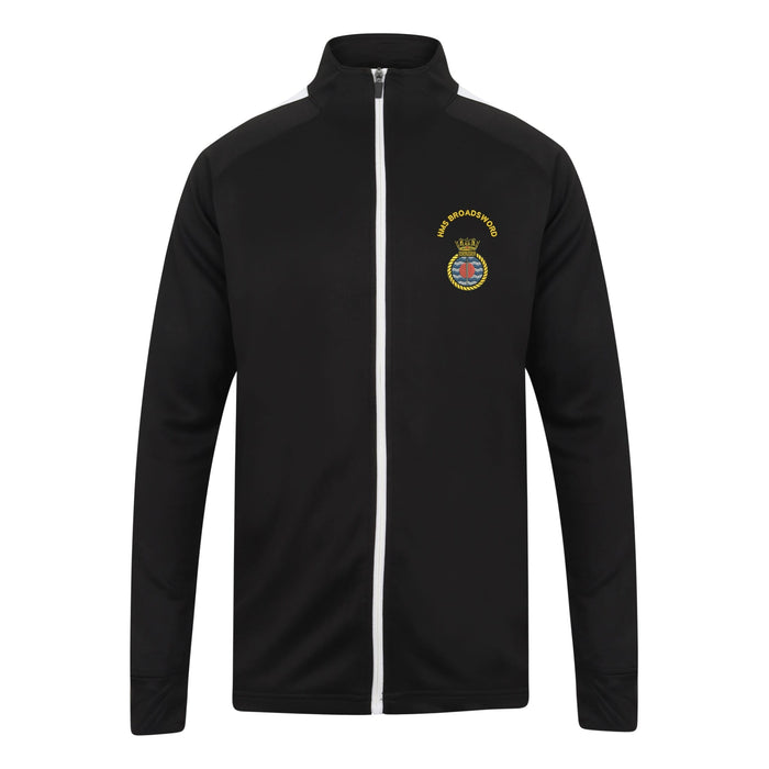 HMS Broadsword Knitted Tracksuit Top