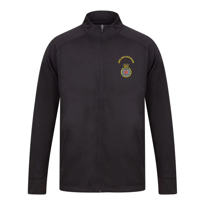 HMS Broadsword Knitted Tracksuit Top