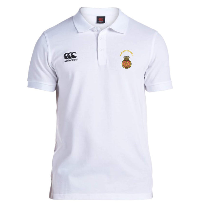 HMS Brocklesby Canterbury Rugby Polo