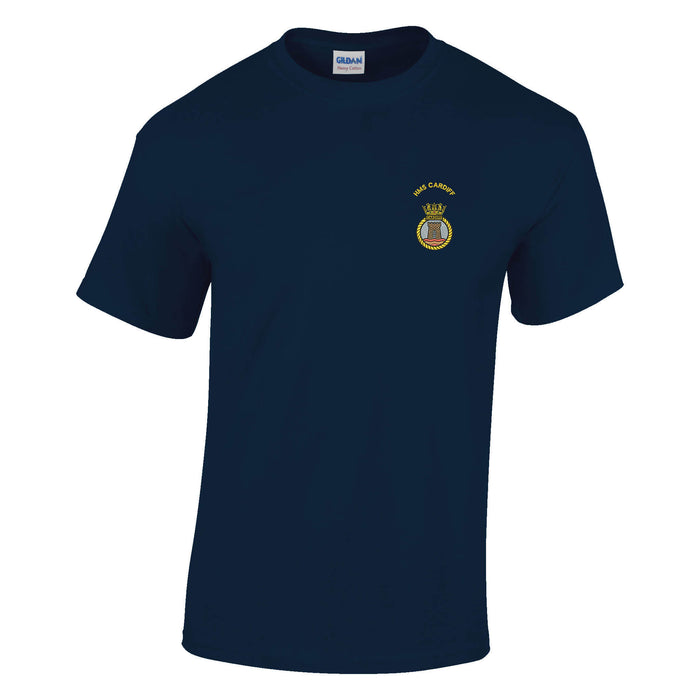 HMS Cardiff Cotton T-Shirt