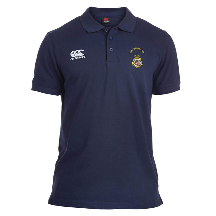 HMS Devonshire Canterbury Rugby Polo