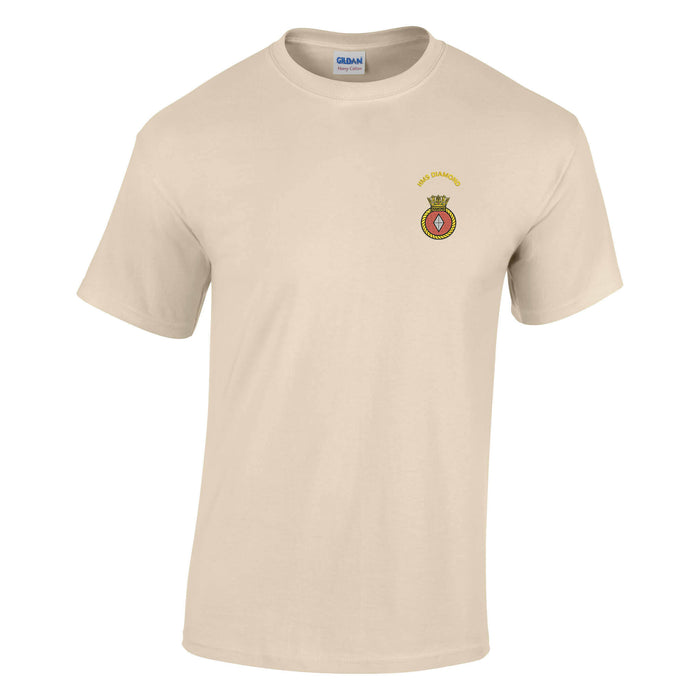 HMS Diamond Cotton T-Shirt