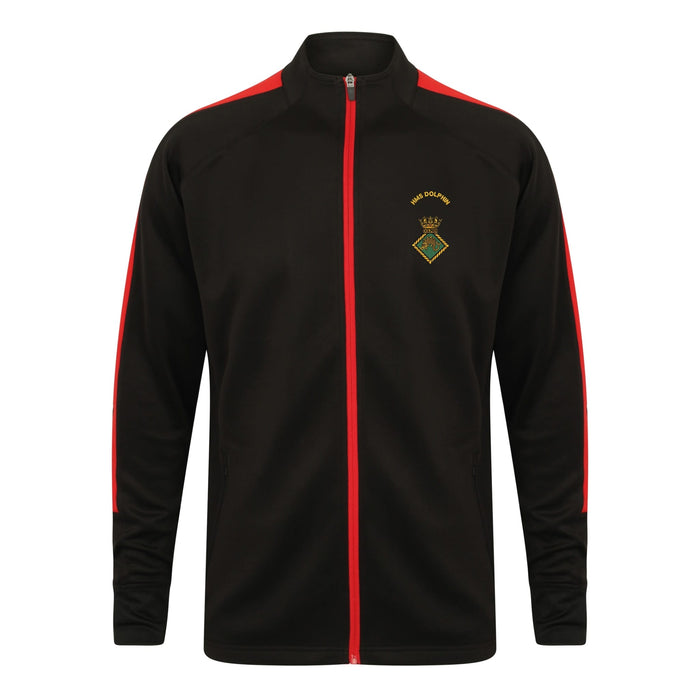 HMS Dolphin Knitted Tracksuit Top