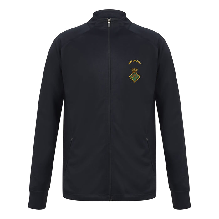 HMS Dolphin Knitted Tracksuit Top