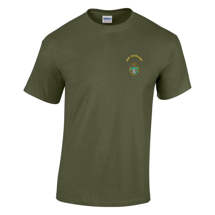 HMS Excellent Cotton T-Shirt
