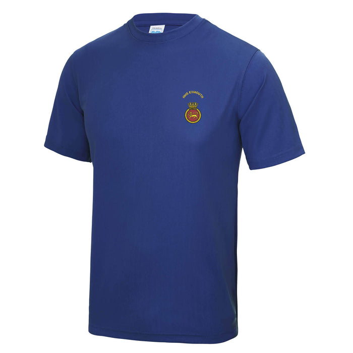 HMS Exmouth Polyester T-Shirt