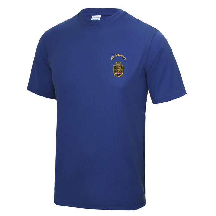 HMS Grenville Polyester T-Shirt