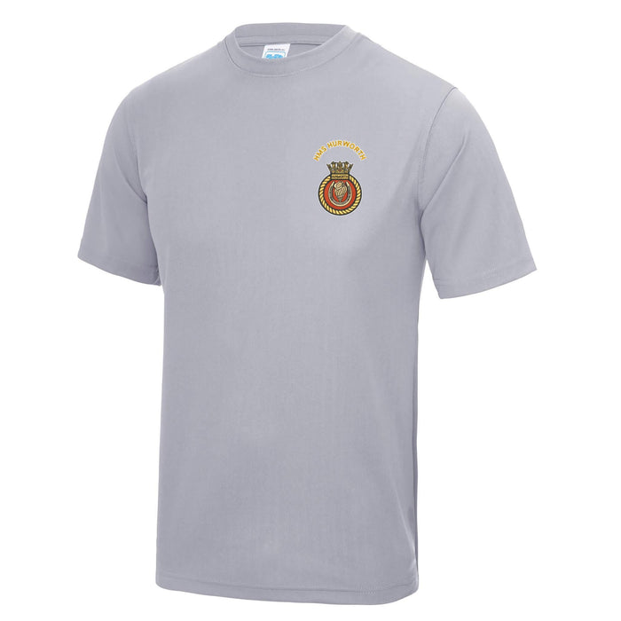 HMS Hurworth Polyester T-Shirt