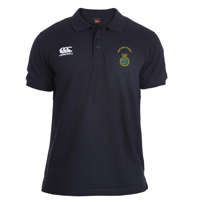 HMS Implacable Canterbury Rugby Polo