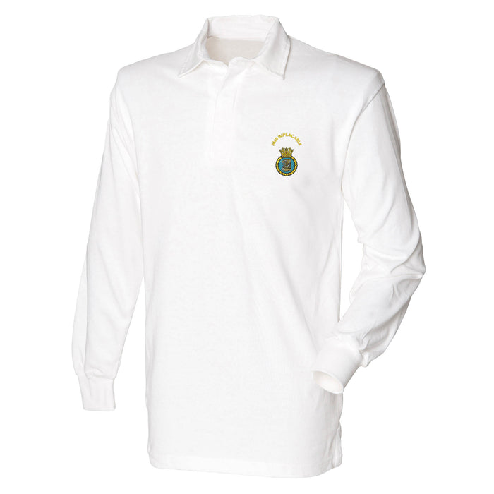HMS Implacable Long Sleeve Rugby Shirt