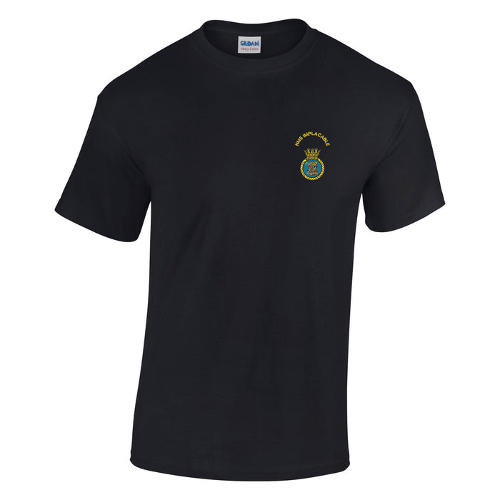HMS Implacable Cotton T-Shirt