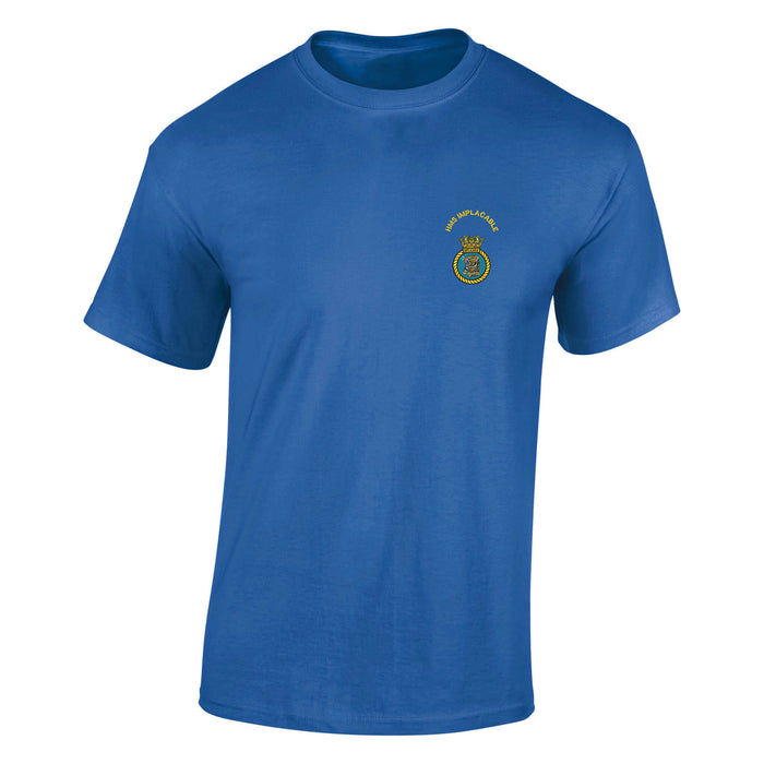 HMS Implacable Cotton T-Shirt