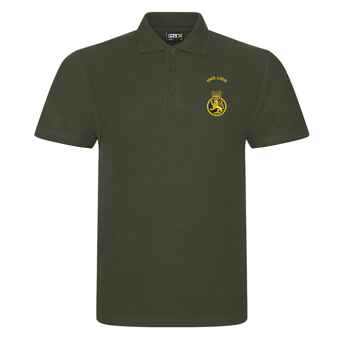 HMS Lion Polo Shirt