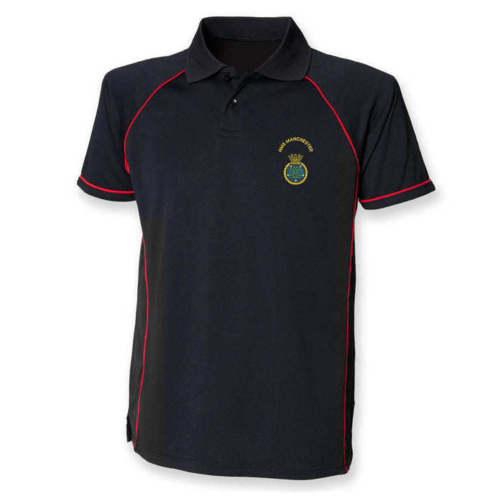 HMS Manchester Performance Polo