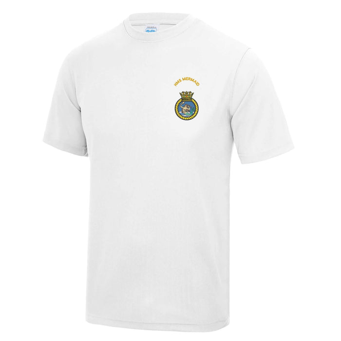 HMS Mermaid Polyester T-Shirt