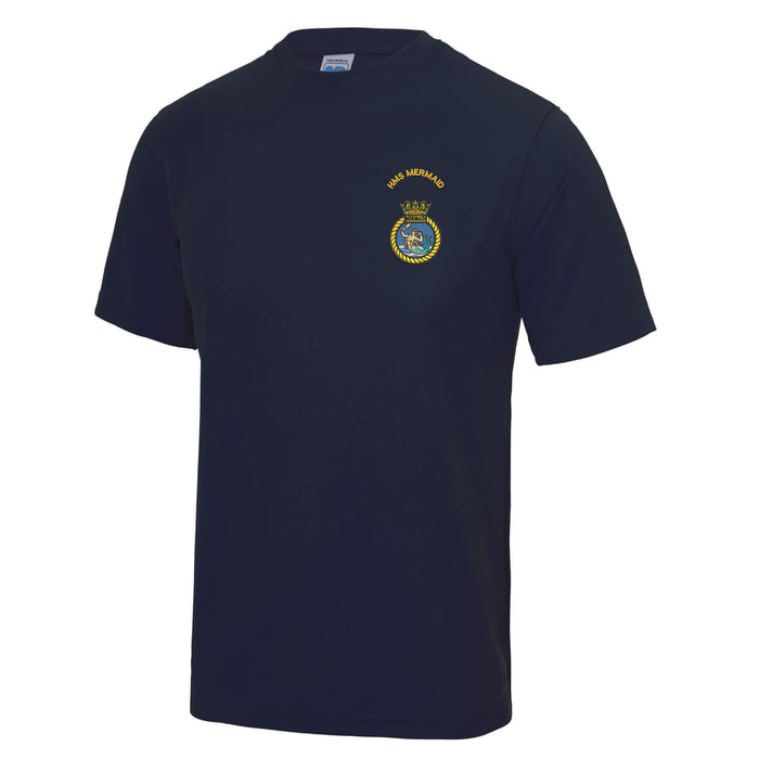 HMS Mermaid Polyester T-Shirt