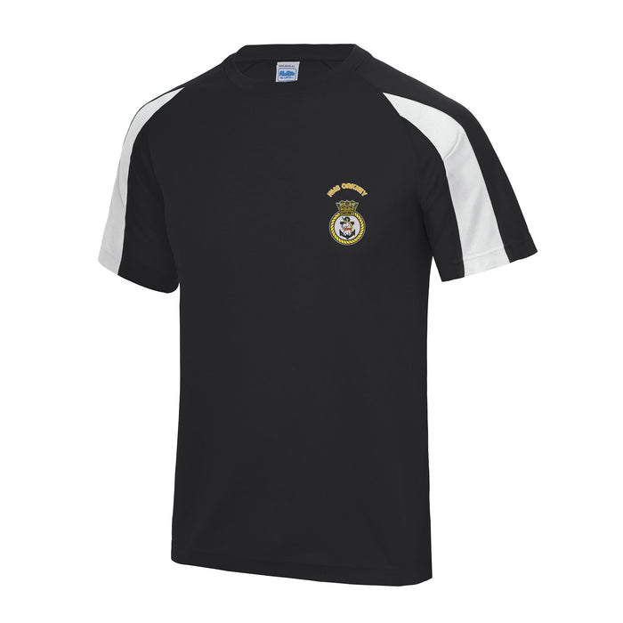 HMS Orkney Contrast Polyester T-Shirt