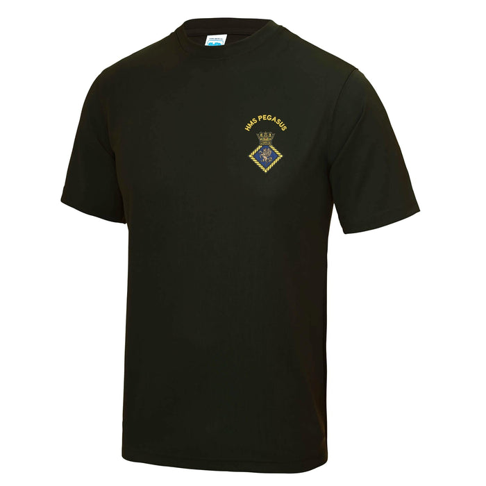 HMS Pegasus Polyester T-Shirt