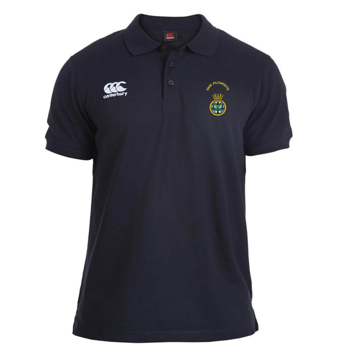 HMS Plymouth Canterbury Rugby Polo