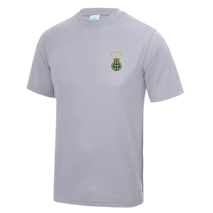 HMS Plymouth Polyester T-Shirt