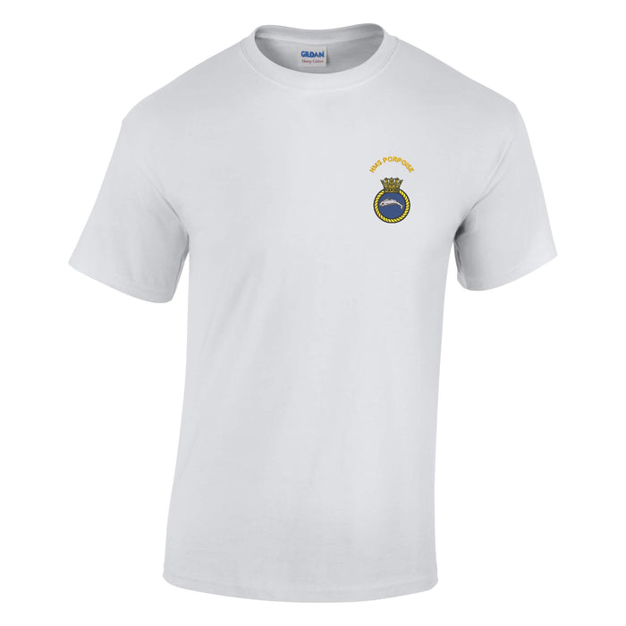 HMS Porpoise Cotton T-Shirt