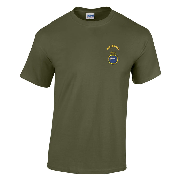 HMS Porpoise Cotton T-Shirt