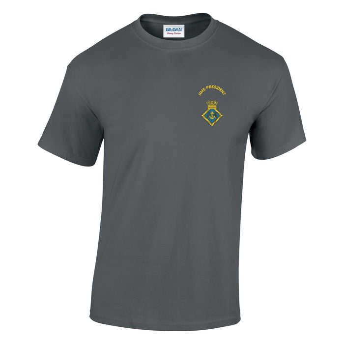 HMS President Cotton T-Shirt