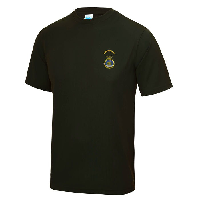 HMS Repulse Polyester T-Shirt