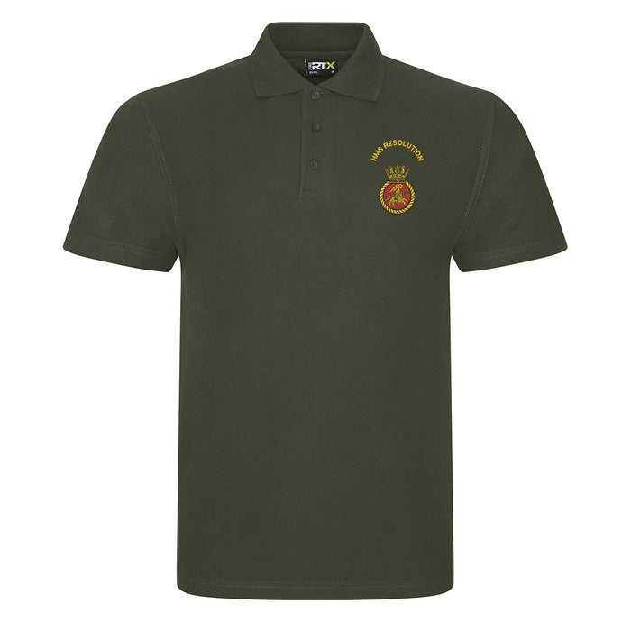 HMS Resolution Polo Shirt