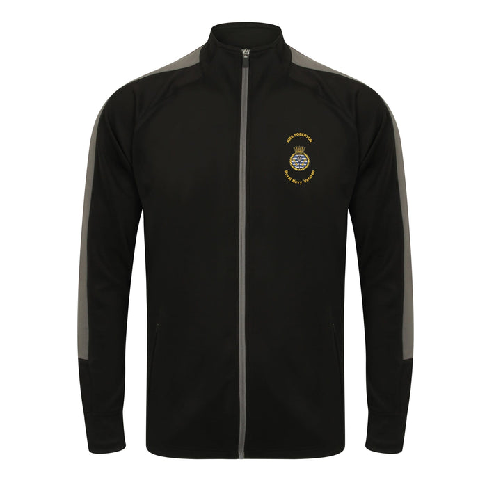 HMS Soberton Knitted Tracksuit Top