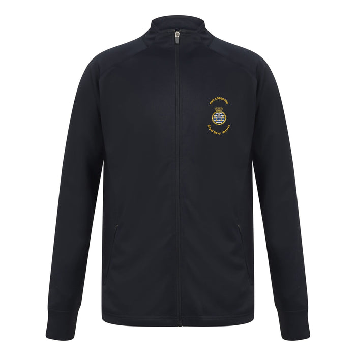 HMS Soberton Knitted Tracksuit Top